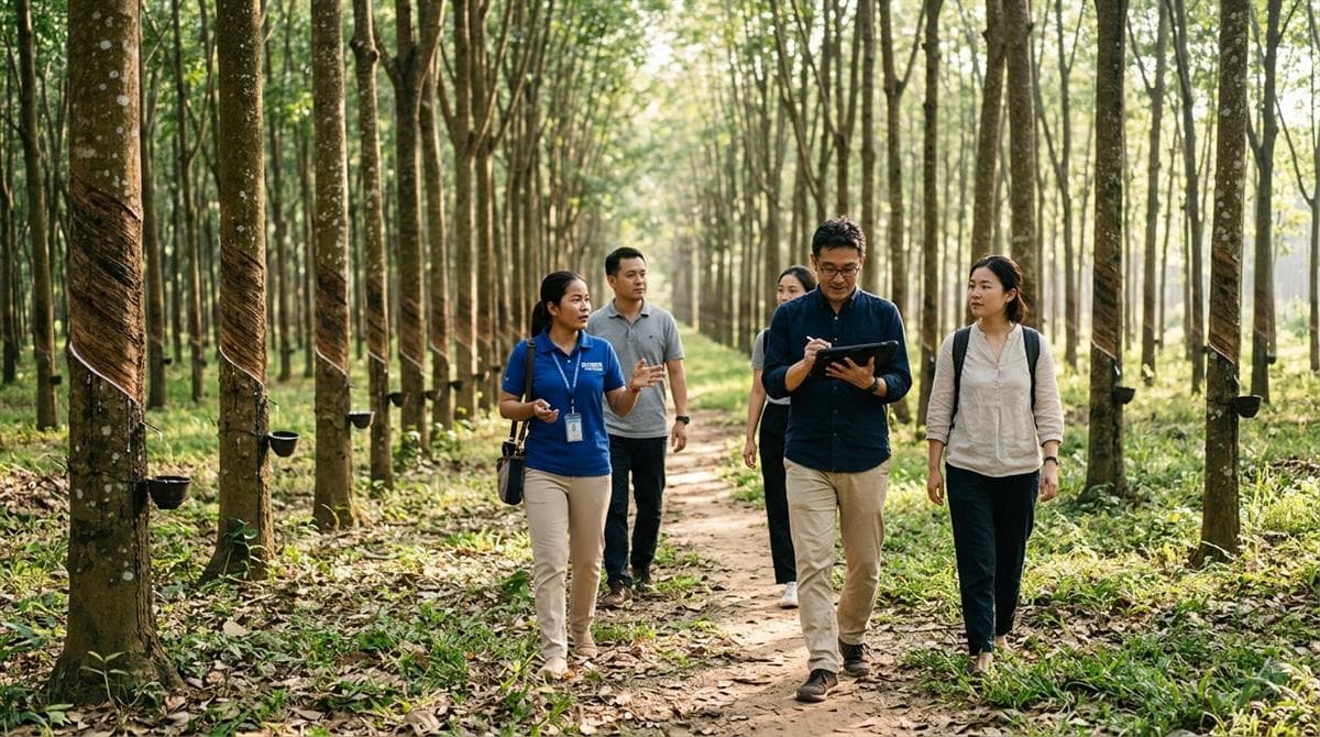 Investment Tour: Khảo Sát Vùng Nguyên Liệu Điều & Cao Su Svay Rieng