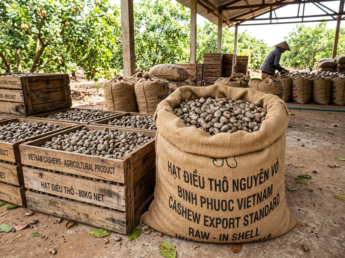 Hạt điều & nông sản chế biến